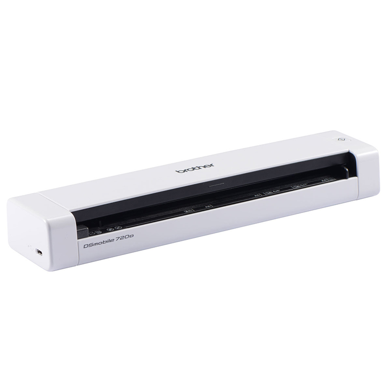 兄弟(brother)DS-720D便携式扫描仪 A4双面彩色扫描 小巧便携移动办公 每分钟7/8张