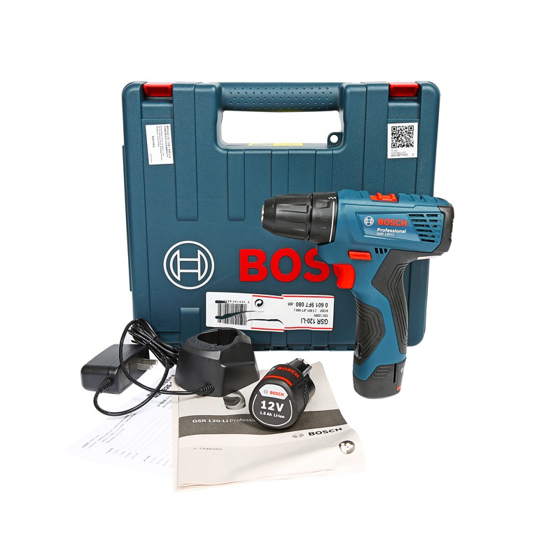 BOSCH 充电式电钻螺丝起子机GSR120-LI(2B)/[1台]