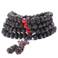 印象眸 如意菩提108颗多层多圈天意菩提子手链