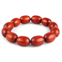 悦木之源 天然小叶紫檀手串 枣珠 15*20mm 男女同款