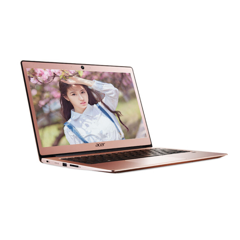 宏碁(Acer )蜂鸟Swift1 SF113-31 13.3英寸超轻薄笔记本电脑(N3350 4G 128GB SSD IPS 指纹识别 粉色)