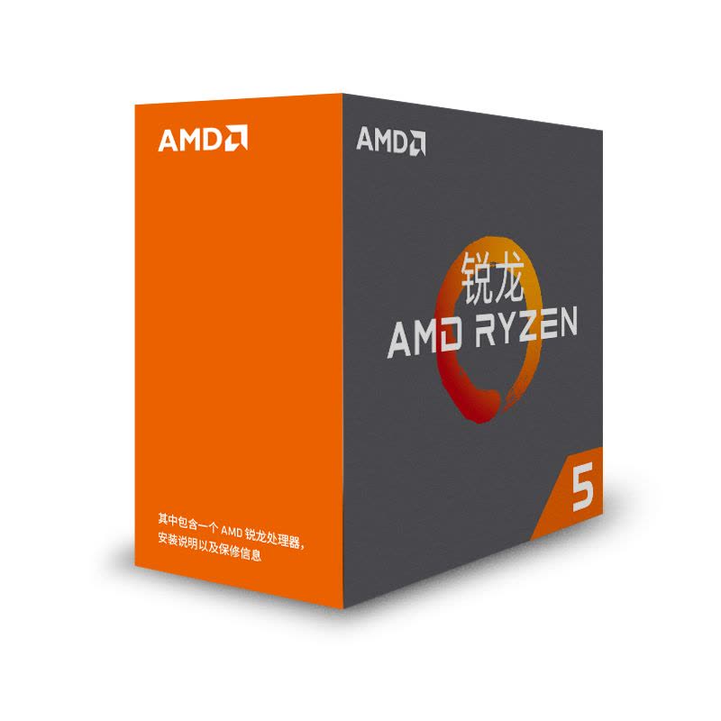 锐龙(AMD) Ryzen 5 1600X 盒装CPU处理器 六核心 3.6GHz 接口类型 AM4 台式机处理器图片