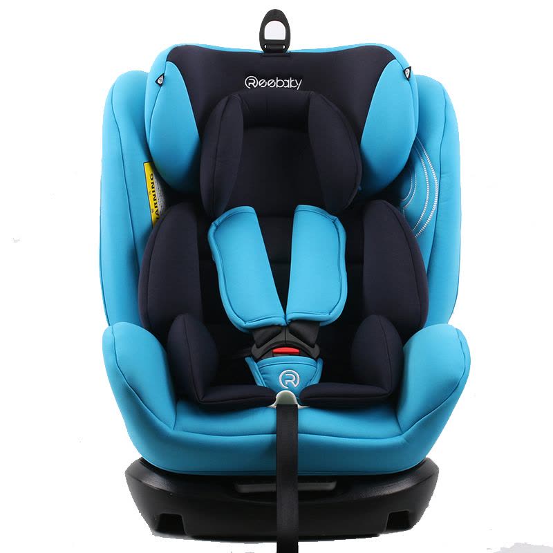 [汽车用品]瑞贝乐(REEBABY)汽车儿童安全座椅安全带款 906 博学蓝(0-12岁)图片