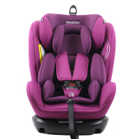 【汽车用品】瑞贝乐（REEBABY）汽车儿童安全座椅安全带款 906 优雅紫（0-12岁）