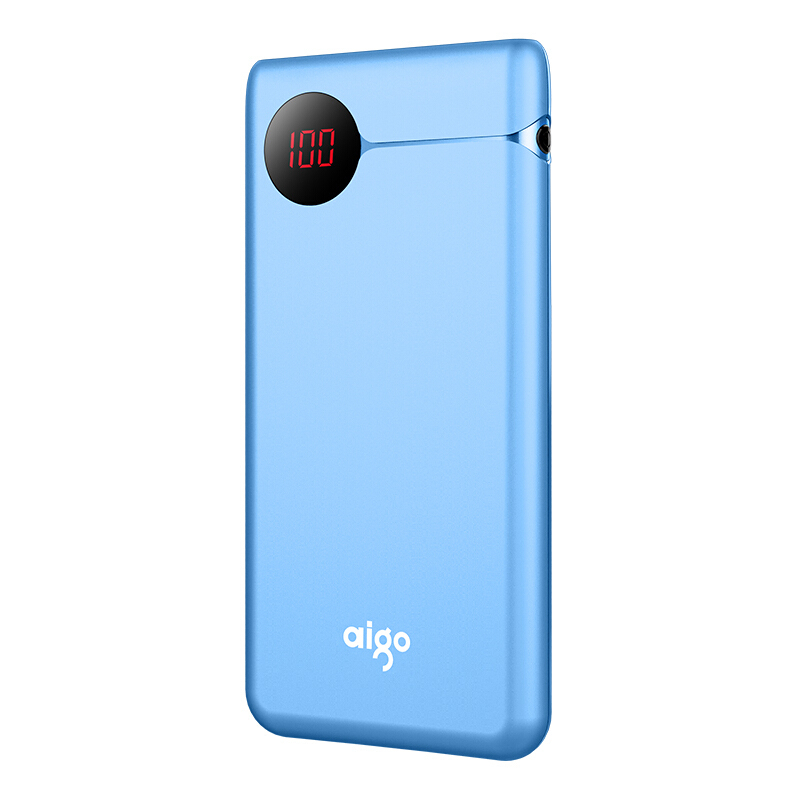 爱国者(aigo)10000毫安 TA10000充电宝/移动电源 聚合物电芯安卓Type-C 3.0A