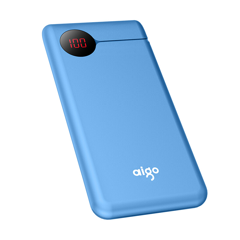 爱国者(aigo)10000毫安 TA10000充电宝/移动电源 聚合物电芯安卓Type-C 3.0A