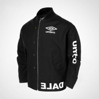 茵宝Umbro夹克2017秋冬新款男子运动服时尚大衣外套黑色UI173AP2219-999