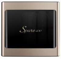 美的(Midea)净水器家用直饮无罐大流量厨下式净水机S400纯水净水双水机