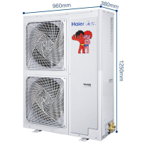 海尔商用(Haier) RFC140MXSAVA(G) 5.6匹变频冷暖一拖三 中央空调一拖多 1级能效 78~117㎡
