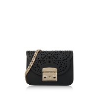 FURLA芙拉 METROPOLIS镂空牛皮迷你女士斜挎包 BLK3CTP