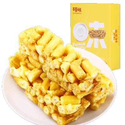 百草味(BE&CHEERY)法式烤芙条(牛奶味)220g/盒 烤芙条 牛奶味 百草味出品