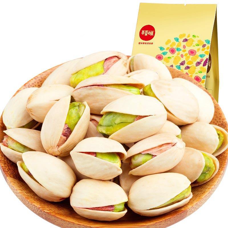 百草味(BE&CHEERY)开心果(盐焗味)200g/包 开心果 盐焗味 百草味出品