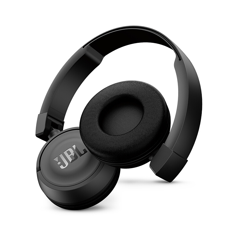 JBL T450BT 无线蓝牙 头戴式耳机 手机耳机/耳麦 一键通话/切歌 蓝牙4.0 黑色