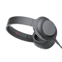 索尼(SONY)MDR-H600A 头戴式高解析度立体声耳机 有线控(灰黑色)