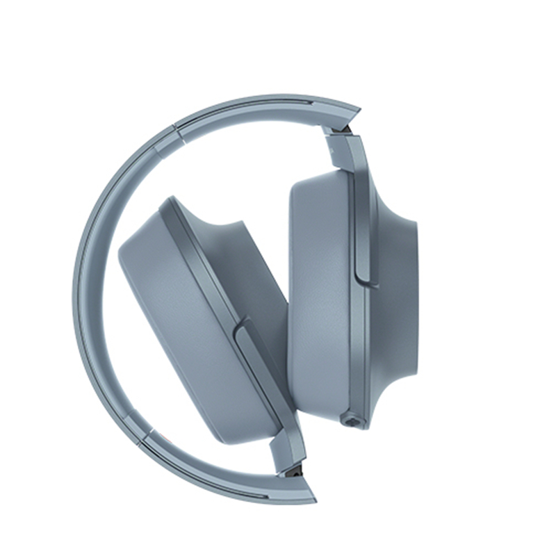 索尼(SONY)MDR-H600A 头戴式高解析度立体声耳机 有线控(月光蓝色)