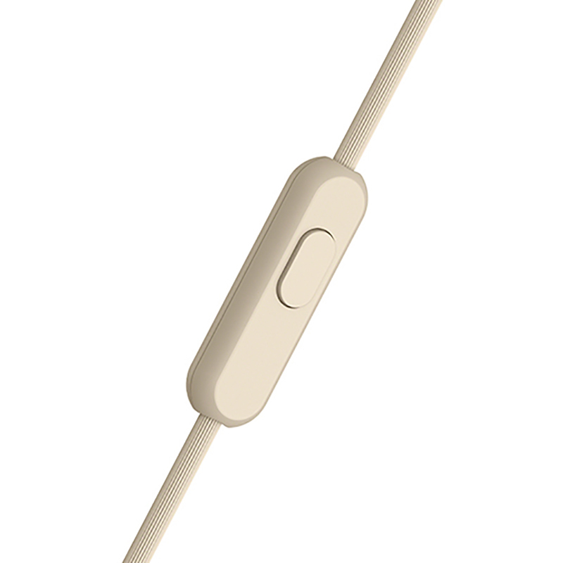 索尼(SONY)立体声耳机IER-H500A(浅金色)有线控 防缠绕耳机线