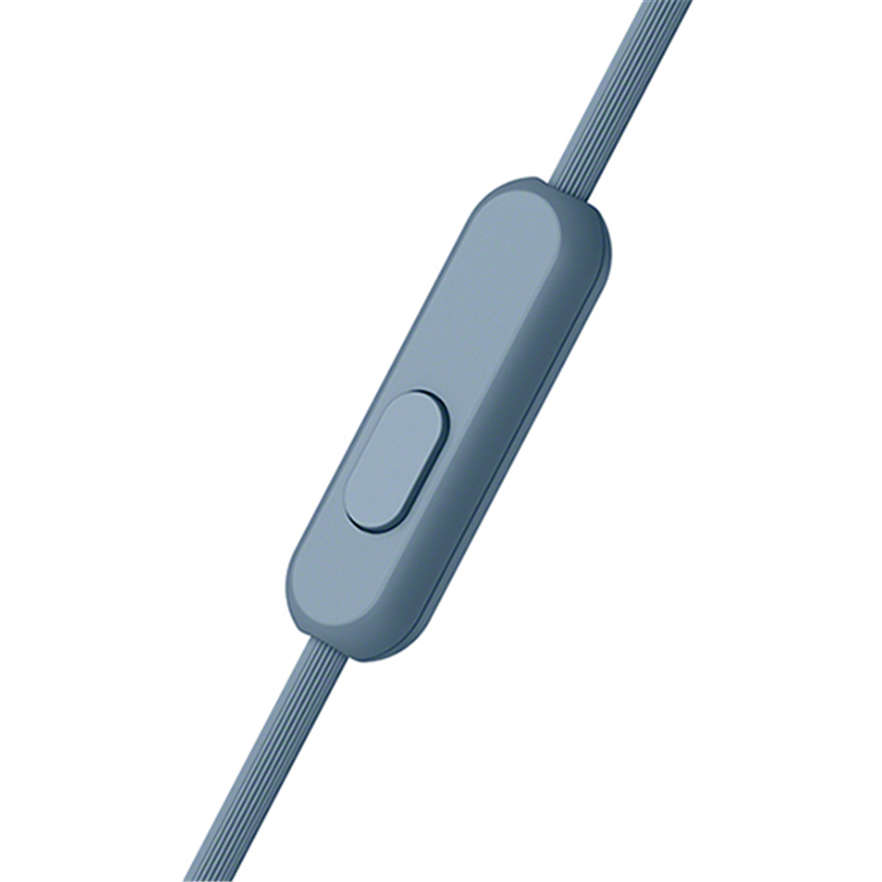索尼(SONY)立体声耳机IER-H500A(月光蓝色)有线控 防缠绕耳机线