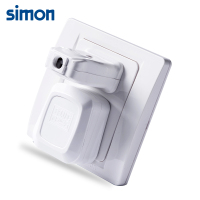 西蒙(simon)86型开关插座55系列雅白色五孔电源插座二三插座开关