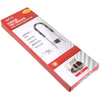 赛拓(SANTO)高强度抗剪防撬U型门锁安全锁 双开玻璃门锁电动车锁摩托车锁
