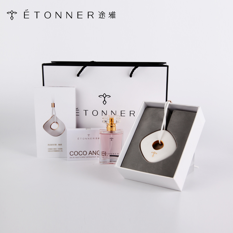 [汽车用品]途雅(ETONNER)流动的巴黎 汽车挂饰香水 魅惑+可可天使