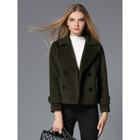 短款毛呢翻领外套 MA19DW633Z07