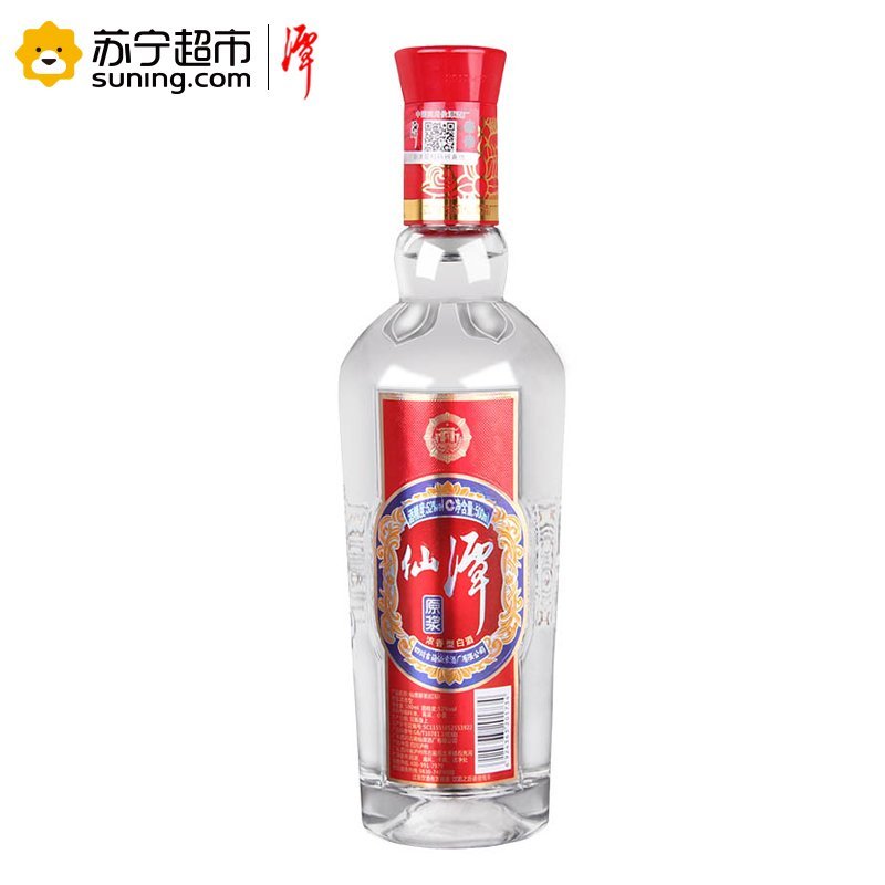 潭酒 仙潭原浆 浓香型白酒 500ml*6 整箱装