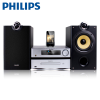飞利浦(PHILIPS) DCD8000 苹果 DVD CD 组合hifi音响 家用 桌面 电视音响HDMI 银色