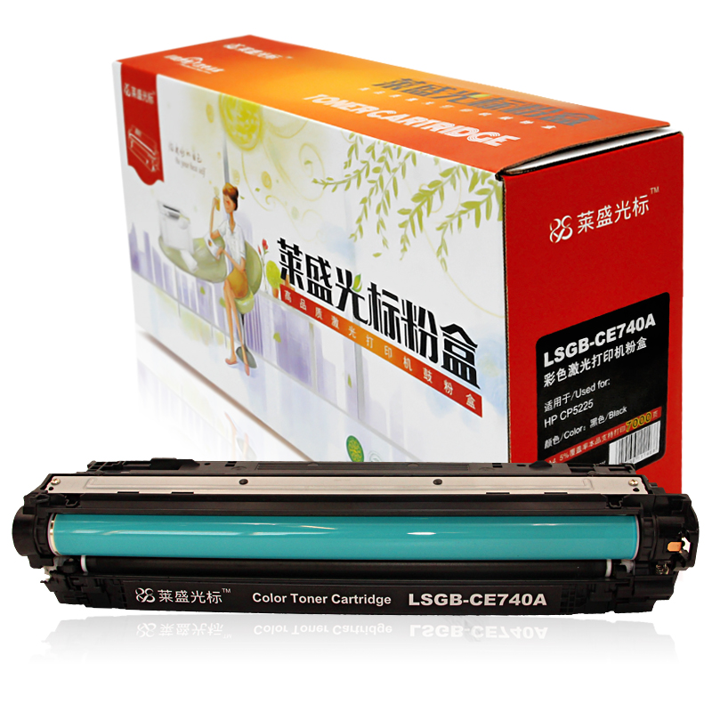 莱盛光标 LSGB-CE740A黑色硒鼓适用HP CP5225