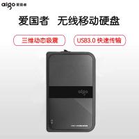 爱国者(AIGO) 无线移动硬盘 HD816 高速usb3.0无线wifi存储 2TB