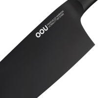 oou厨房家用黑鲨菜刀不锈钢切片刀多功能刀具德国工艺男款刀