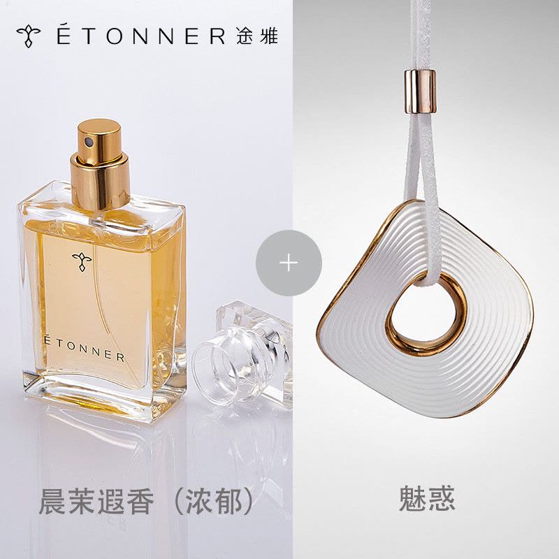 [汽车用品]途雅(ETONNER)流动的巴黎 汽车挂饰香水 魅惑+晨茉遐香图片