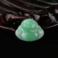 梦 梵雅 翡翠吊坠 缅甸天然A货翡翠招财进宝貔貅吊坠