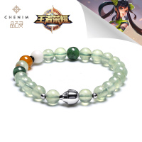 千金重弩王者荣耀孙尚香葡萄石手链女简约个性手珠手串晶石灵_2