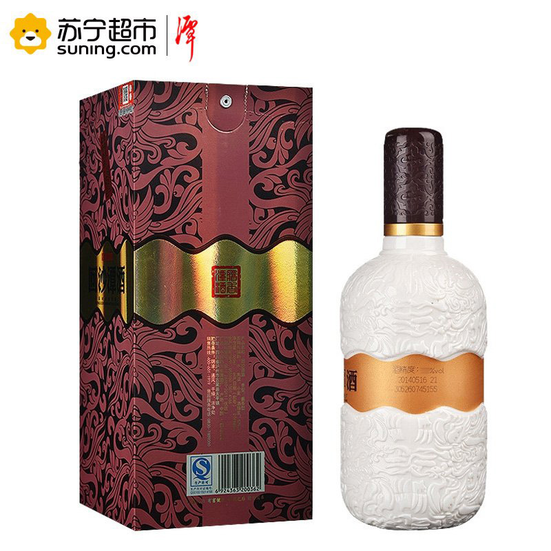 潭酒 回沙潭酒 38度 酱香型白酒 500ml*6 整箱装