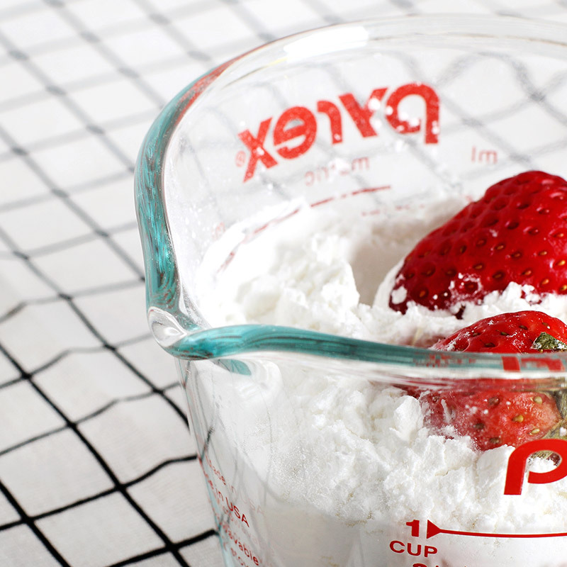 康宁(Pyrex)量杯1L美国进口康宁耐热玻璃杯 带刻度量杯 多用测量杯