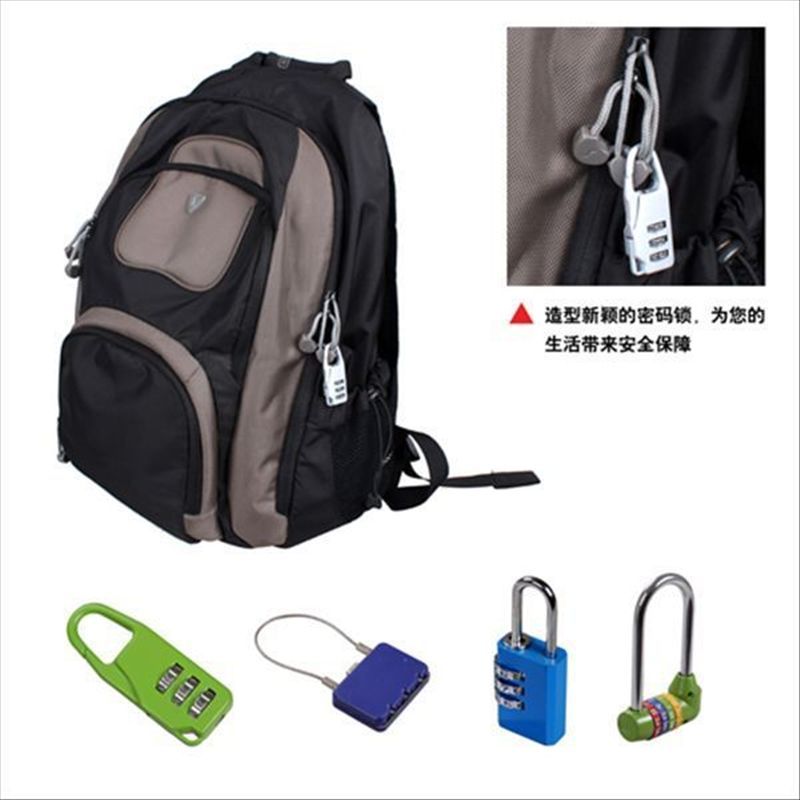 赛拓(SANTO) 0416 4码密码锁(颜色随机)安全锁 锁具 小锁 行李箱锁铜锁芯