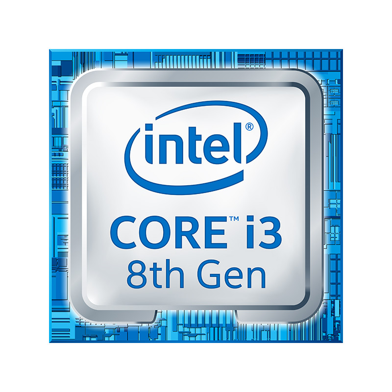 英特尔(intel) i3-8100 盒装八代CPU处理器 四核心 3.6GHz LGA 1151 台式机处理器