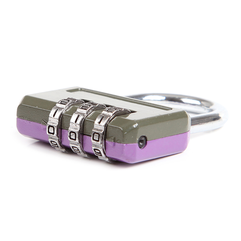 赛拓(SANTO) 0412 三码密码锁(颜色随机)安全锁 锁具 小锁 行李箱锁 门锁铜锁芯高清大图