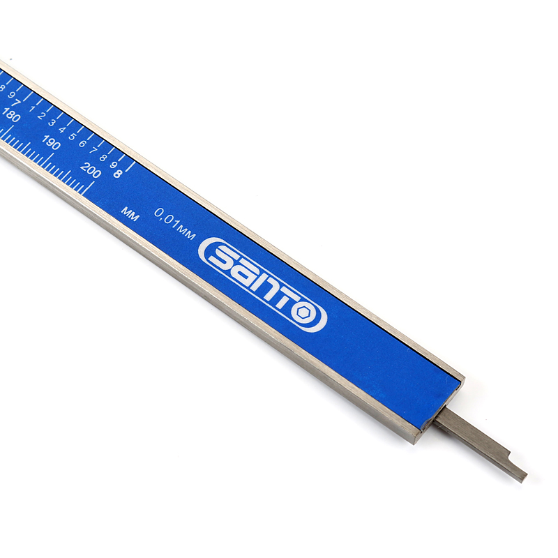 赛拓(SANTO) 电子数显 8015游标卡尺 200MM 高精度数字型卡尺 尺子 测量工具