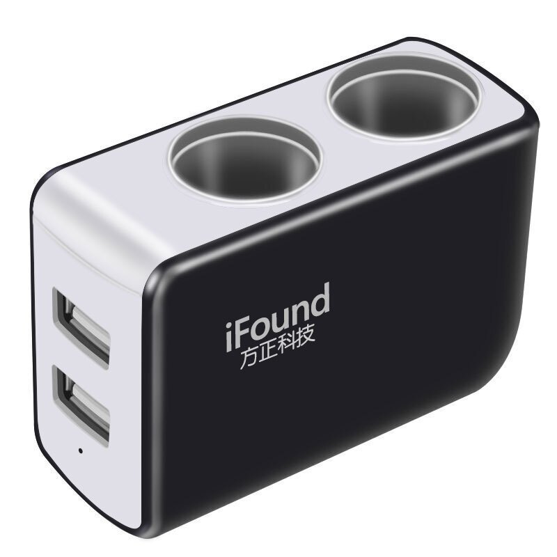 方正科技(ifound) 2孔2USB车载点烟器扩充器24V FZ-24 1/盒