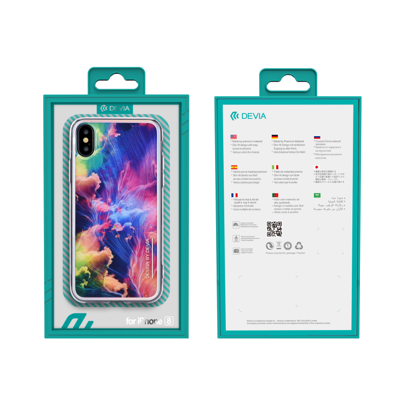 DEVIA印象系列iPhoneX保护壳(七彩虹)
