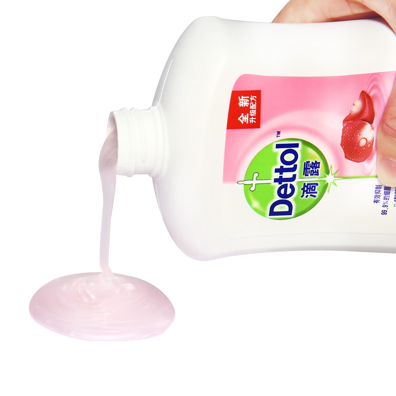 Dettol 滴露滋润倍护健康洗手液500g+500g抑菌99.99%花果香温和护手不刺激儿童可用