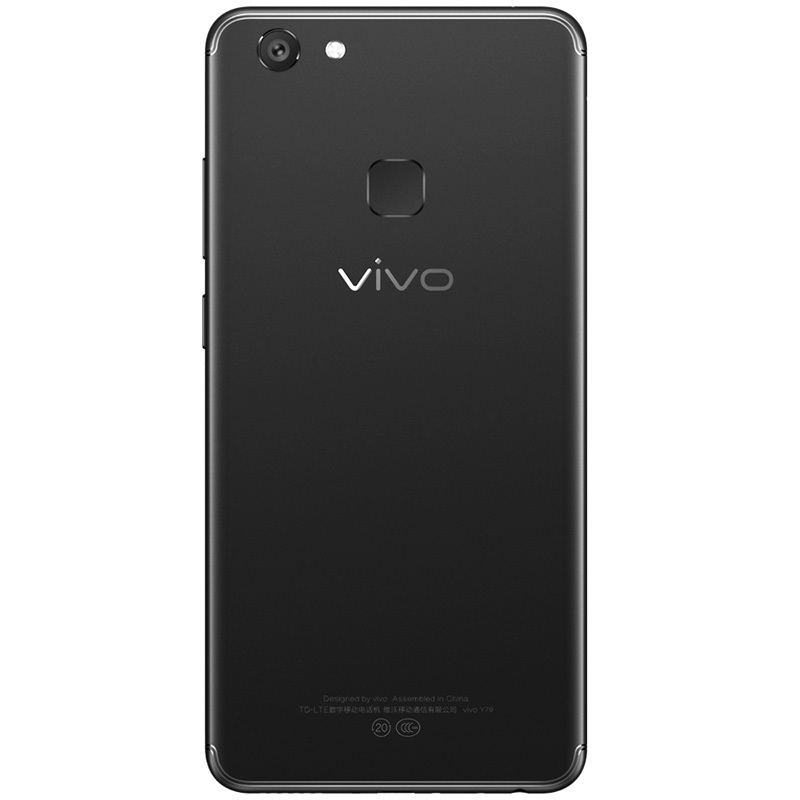 vivo Y79 4GB+64GB 磨砂黑 全网通4G手机 全面屏