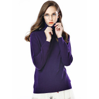 FSR202ZS高领套头修身纯羊毛衫