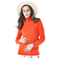 FSR202LJ高领套头修身纯羊毛衫