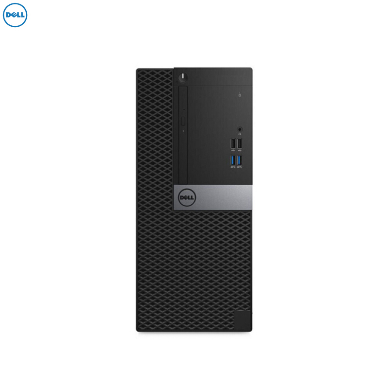 戴尔(DELL)OptiPlex3050MT 商用台式电脑 单主机(酷睿I3-7100 4GB 1TB+128GB固态 DVDRW Win10H)商用办公 家用娱乐 性价比机