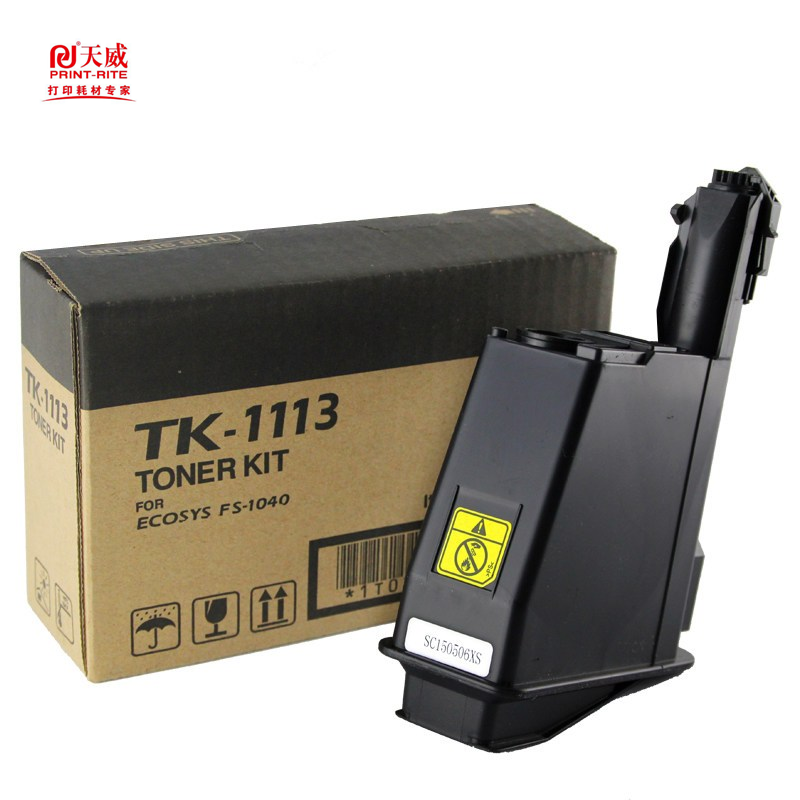 天威（PRINT-RITE）TK-1113 墨粉适用FS-1040/1020MFP/1120MFP等机型高清大图