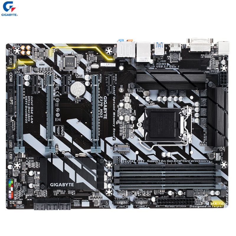 技嘉(GIGABYTE) Z370 HD3 台式机游戏主板 (INTEL平台/LGA 1151)高清大图