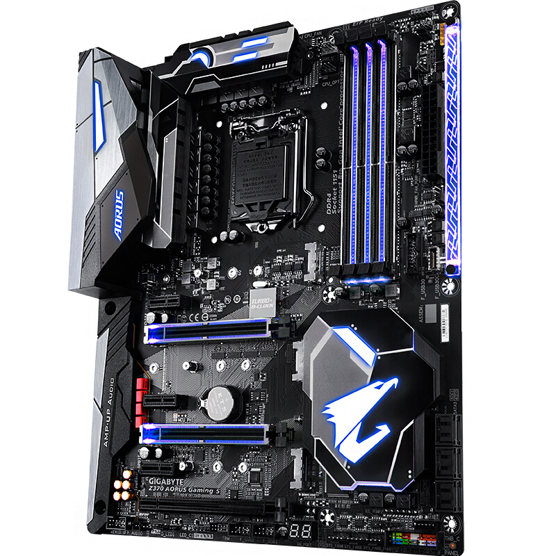 技嘉(GIGABYTE) Z370 AORUS Gaming 5 台式机电竞游戏主板(INTEL平台/LGA 1151)