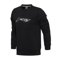 李宁LINING男子卫衣2017年新款休闲运动服AWDM599-2